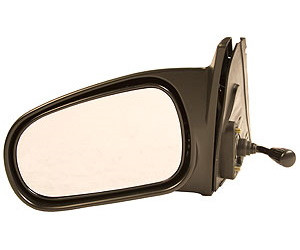 Sherman Parts - Lh Door Mirror Man Rem Nonhtd Smooth Blk Nonfldg Civic Sdn 9600 - 2910-301-1