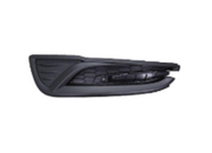 Sherman Parts - Lh Front Bumper Insert; Fog Lamp Opening Cover; W/o Fog Lamps Honda Civic Sdn 1315 - 2913C-95-1
