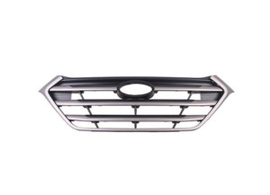 Sherman Parts - Capa Grille W/o Pedestrian Recognition; Black/chrome; Tucson 1617 - 3175-99Q-0