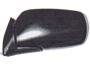 Sherman Parts - Lh Mirror Outside Rear View; Manual Foldaway; Black; Town & Country 9195 - 345-300L