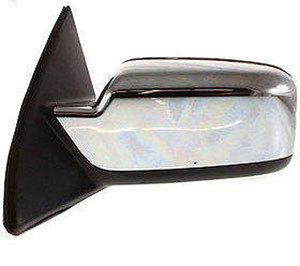 Sherman Parts - Lh Mirror Otr Rr View W/heat; W/puddle; W/memory; Chr Cover; Mkz 0710 - 408-320AL