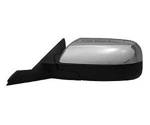 Sherman Parts - Lh Door Mirror Pwr Htd Text Blk W/chr Cover W/power Fldg W/mem W/puddle Lamp Taurus/sable 0809 - 449-322L