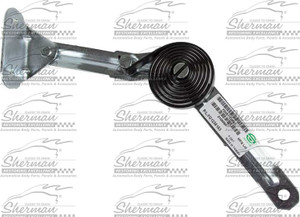 Sherman Parts - Lh Hood Hinge Assy; Assist Spring; From 4/87; Bronco 8796; F150 8797 - 578-42AL