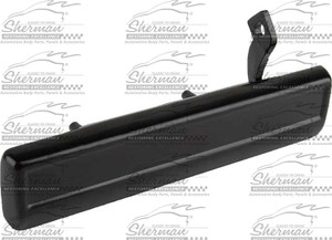 Sherman Parts - Lh Front Door Handle Outer Black Chevrolet Camaro 19821992; Celebrity 8290; Cavalier 8894 - 630-135BL