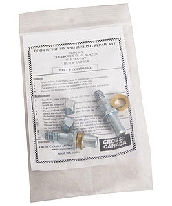 Sherman Parts - Front Door Hinge Pin & Bushing Kit Trailblazer/envoy 0209; Rainier 0407; Bravada 0204 - 690-10HP