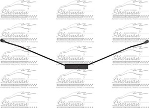 Sherman Parts - Front Bumper Cover Support Lower; Center Chevrolet Malibu 0812; Malibu Hybrid 0810 - 713-84SPU