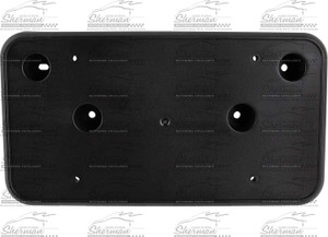 Sherman Parts - Front Bumper License Bracket Impala 1417 - 714-90LB