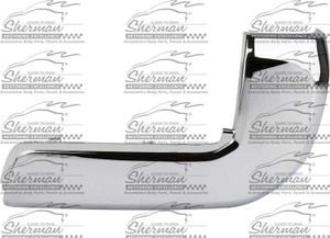 Sherman Parts - Rh Rear Bumper Extension Outer End Cap; W/parking Assist; Chrome Toyota Tacoma 1620 - 8125-83A-2