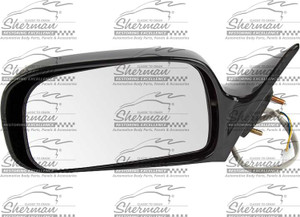 Sherman Parts - Lh Door Mirror Pwr Nonhtd Smooth Blk (p) Usa/japan Built Camry 9701 - 8152-321-1