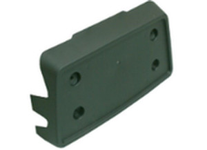 Sherman Parts - Front Bumper License Bracket Textured Black Sierra 0713; Sierra Hybrid 0913 - 902-90LBA