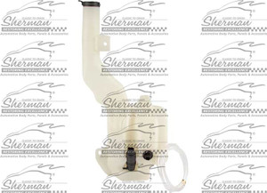 Sherman Parts - Windshield Washer Reservoir/cap/pump/sensor Assy; Sierra 1500 1415; 2500/3500 Hd 1515 - 903A-600WU