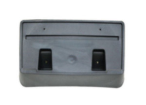 Sherman Parts - Front Bumper License Bracket Painted Bumper Chevrolet Silverado 2500 Hd 1519 - 903B-90LBU