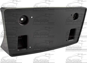 Sherman Parts - Front Bumper License Bracket Chrome Bumper Chevrolet Silverado 2500 Hd 1519 - 903C-90LBU