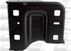 Sherman Parts - Capa Lt Frt Bumper Support Bracket Chevrolet Silverado/sierra 1417 - 903D-84SBQL