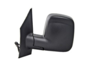 Sherman Parts - Lh Mirror Otr Rear Textured Black Manual Foldable Dual Glass Express/savana 2500/3500 0821 - 932A-320BL