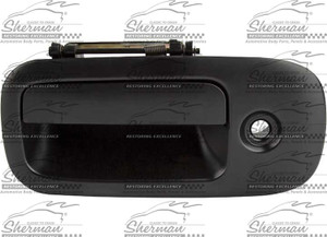 Sherman Parts - Lh Front Door Handle Outer Textured Black Express/savana 1500 1014; 2500/3500 10c - 932AA-135BL