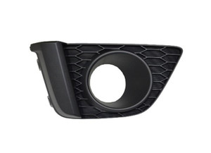 Sherman Parts - Rh Front Bumper Insert Fog Lamp Bezel; W/fog Lamps Honda Fit 1517 - HOFIT15A-95-2