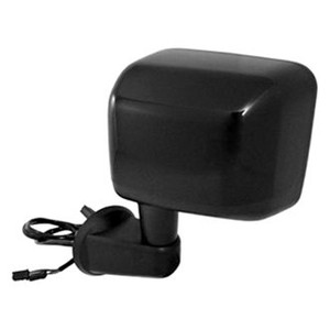 Sherman Parts - Lh Mirror Otr Rear View Power; Heated; Gloss Black Jeep Wrangler 1515 - 023-320AL