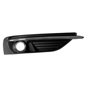 Sherman Parts - Rh Front Bumper Insert Fog Lamp Cover Matblk 200 1114 - 139-95AR