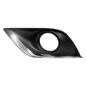 Sherman Parts - Lh Front Bumper Insert Fog Lamp Bezel; W/fog Lamps Nissan Versa 1518 - 1601A-95-1