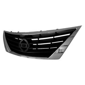Sherman Parts - Capa Grille Assy Sl|sv; Sedan Nissan Versa 1214 - 1601A-99Q-0