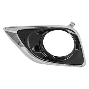 Sherman Parts - Rh Front Bumper Insert Fog Lamp Bezel; W/fog Lamps Toyota Venza 1316 - 8195A-95-2