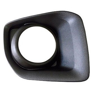 Sherman Parts - Rh Front Bumper Insert Exc Denali; Fog Lamp Bezel; W/o Chrome Trim; Black Gmc Canyon 1520 - 907A-95R