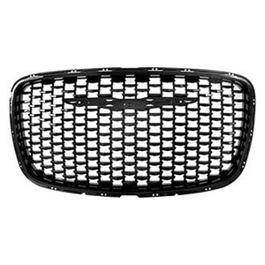 Sherman Parts - Capa Grille Assy; Black Chrome Chrysler 300 15c - CH30015-99QU