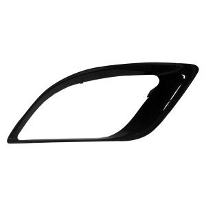 Sherman Parts - Rh Front Bumper Insert Fog Lamp Bezel; Code Mba; Black Dodge Durango 1420 - CHDURA14B-95R