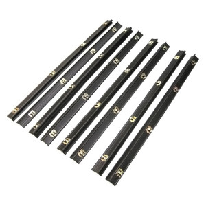 Sherman Parts - Lh And Rh Outer And Front And Rear Inner Belt Weatherstrip Kit; Jeep Grand Wagoneer Sj 6391 - KD2032A