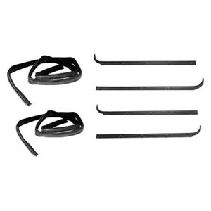 Sherman Parts - Lt And Rh Inner And Outer Belt Channel Kit W/ Vent; Ford Ranger Xt 8388; Ford Bronco Ii Xt 8488 - KF2022