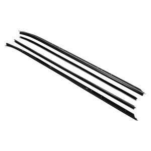 Sherman Parts - Lh/rh Innr/outr Belt Weatherstrip Kit Innr W/ Flat Bead Outr W/ Round Chr Bead; Camaro Fbody 7081 - KG2096