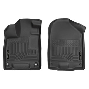 Husky Liner - 2022 Ridgeline Crew Cab Xact Floor Liners 2 Pc Black - 54471