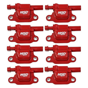 MSD Ignition - 14c Gm Lt Blaster Seires Ignition Coil Gen V Direct Injected Engine Red Squ - 82668
