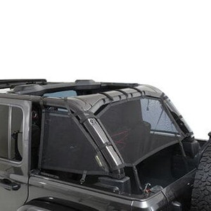 Smittybilt - Cloak Extended Mesh Top Sides/rear - 97501