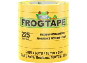 Shurtape Technologies - Frogtape Cp 225 Performance Grd Masking Tapegold18mmx55msleeve Of 8 - 105319