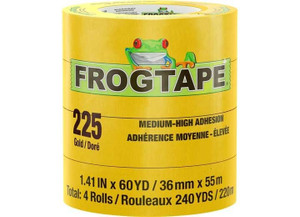 Shurtape Technologies - Frogtape 225 Gold Performance Grd Masking Tapegold36mmx55msleeve Of 4 - 105321