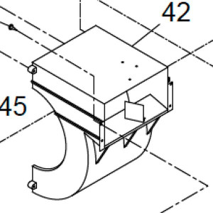 Suburban RV - Blower Housing Front Half - 391039