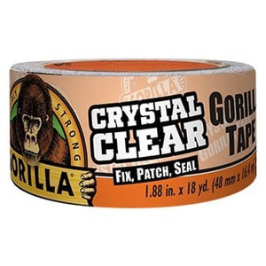 Gorilla Glue - Crystal Clear Gorilla Tape 1.88in 18 Yards - 6060002