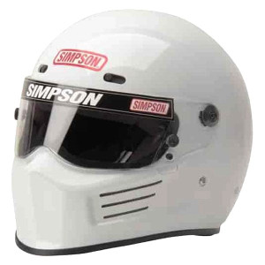 Simpson Racing - Helmets - Super Bandit 2020 Xlg White - 7210041