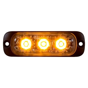 Buyers - Thin 3.5 Inch Amber Strobe Light - 8892300