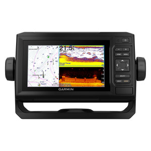 Garmin - Echomap Uhd 63cv6in U.s. Lakev G3 Clearv Sonar & Gt24uhdtm Transducer - 010-02330-01