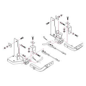 Roadmaster - 20002002 Chevrolet Cavalier Tow Bar Mntg Brkt Kit - 175-17