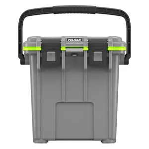 Pelican - Im 20qt Elite Cooler Dkgry/egrn - 20Q-1-DKGRYEGRN