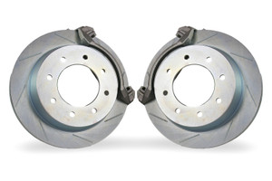 Baer Brake Systems - 2024 2500hd/3500hd 2/4wd Big Claw Hd Performance Rotors Front Cast Iron - 2301072-2