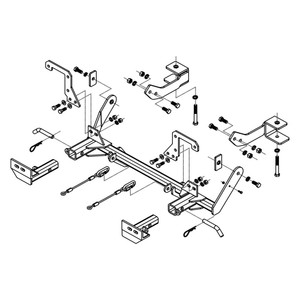 Roadmaster - 20032007 Cadillac Cts Tow Bar Mntg Brkt Kit - 3128-1