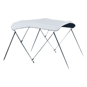 Carver Covers - Canvas & Boot For 55406  White Vinyl - 406WV