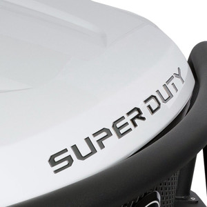 Putco - 23c F250/f350 Super Duty Hood Lettering (black Platinum) - 55562BPFD