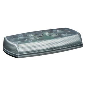 Ecco Safety Group - Led Minibar: Reflex 15in 1224vdc 18 Flash Patterns Clear Dome Amber Illumi - 5585CA