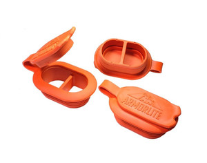 Armorlite - 07c Wrangler/20c Gladiator Drain Plug Set Qty 4 Armorlite Orange - B1006727-ORG1-AA